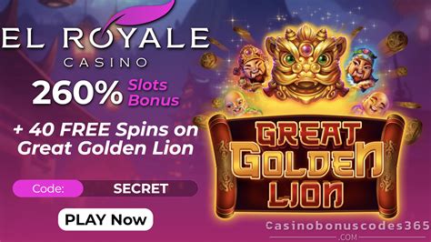 el royale casino free spins codes